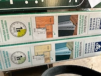 Secustrip - anti-inbraakstrip - basic 2050mm voordeur binnendraaiend wit - deurbeslag ramen en deuren (2x) - afbeelding 3 van  3