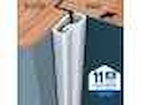Secustrip - anti-inbraakstrip - plus 2050mm voordeur binnendraaiend wit - deurbeslag ramen en deuren (2x) - afbeelding 2 van  4