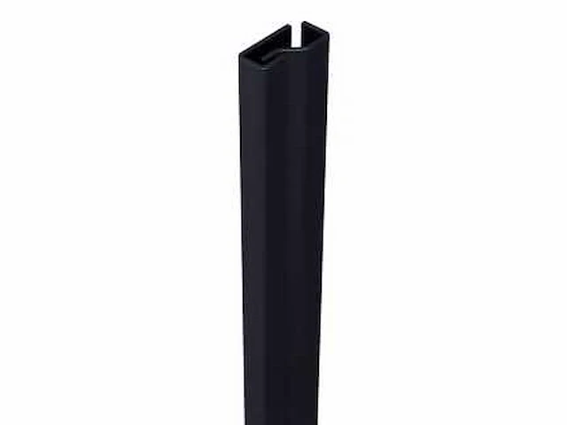 Secustrip - anti-inbraakstrip - plus 2050mm voordeur binnendraaiend zwartgrijs - deurbeslag ramen en deuren (2x) - afbeelding 1 van  3