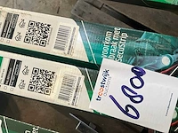 Secustrip - anti-inbraakstrip - plus 2115 mm achterdeur buitendraaiend terugligging 7-13mm wit - deurbeslag ramen en deuren (2x) - afbeelding 2 van  3