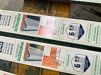 Secustrip - anti-inbraakstrip - plus 2115 mm achterdeur buitendraaiend terugligging 7-13mm wit - deurbeslag ramen en deuren (2x) - afbeelding 3 van  3