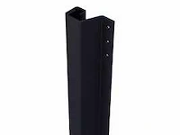Secustrip - anti-inbraakstrip - plus 2115mm achterdeur buitendraaiend terugligging 0-6mm zwartgrijs - deurbeslag ramen en deuren (2x)