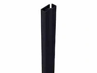 Secustrip - anti-inbraakstrip - plus 2300mm voordeur binnendraaiend zwartgrijs - deurbeslag ramen en deuren (2x)