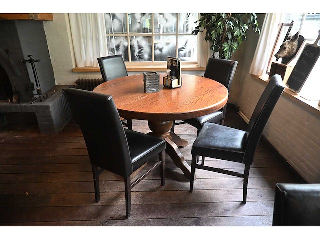 Sediamo complete set restaurantmeubilair bestaande uit 14 restauranttafels en 44 restaurantstoelen (set 2) - afbeelding 2 van  13