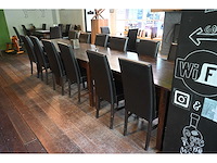 Sediamo complete set restaurantmeubilair bestaande uit 14 restauranttafels en 44 restaurantstoelen (set 2) - afbeelding 8 van  13