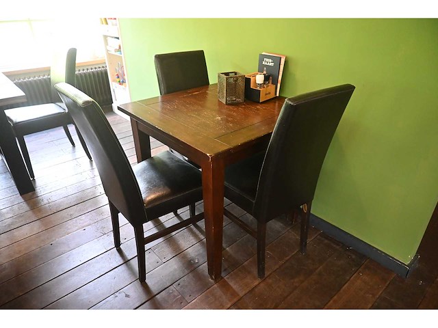 Sediamo complete set restaurantmeubilair bestaande uit 14 restauranttafels en 55 restaurantstoelen (set 1) - afbeelding 3 van  13