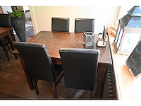 Sediamo complete set restaurantmeubilair bestaande uit 14 restauranttafels en 55 restaurantstoelen (set 1) - afbeelding 4 van  13