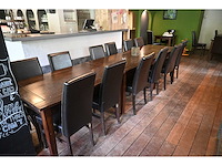 Sediamo complete set restaurantmeubilair bestaande uit 14 restauranttafels en 55 restaurantstoelen (set 1) - afbeelding 1 van  13