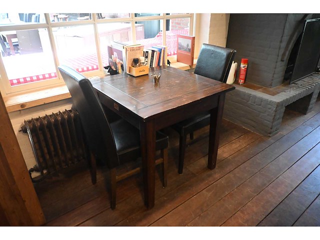 Sediamo complete set restaurantmeubilair bestaande uit 14 restauranttafels en 55 restaurantstoelen (set 1) - afbeelding 10 van  13