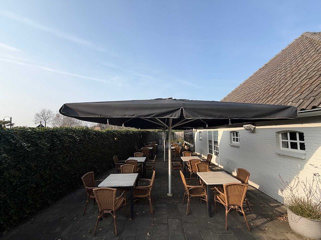 Sediamo horeca parasol 400x400 cm - afbeelding 1 van  5