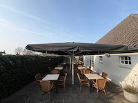 Sediamo horeca parasol 400x400 cm - afbeelding 1 van  5