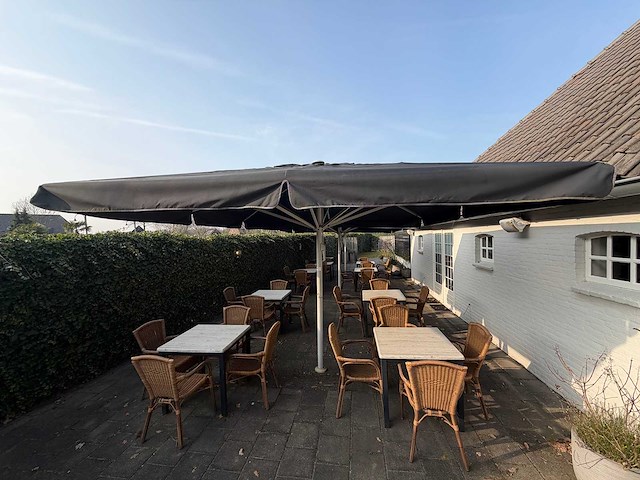 Sediamo horeca parasol 400x400 cm - afbeelding 2 van  5