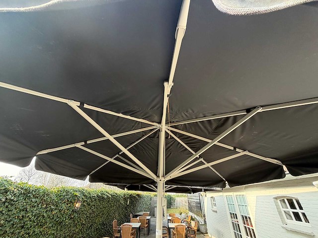 Sediamo horeca parasol 400x400 cm - afbeelding 3 van  5