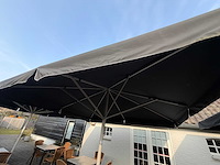 Sediamo horeca parasol 400x400 cm - afbeelding 2 van  4
