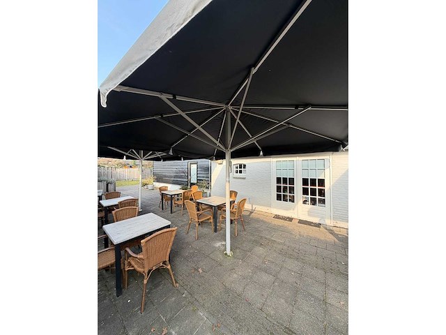 Sediamo horeca parasol 400x400 cm - afbeelding 3 van  4