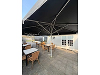 Sediamo horeca parasol 400x400 cm - afbeelding 3 van  4