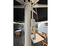 Sediamo horeca parasol 400x400 cm - afbeelding 7 van  7