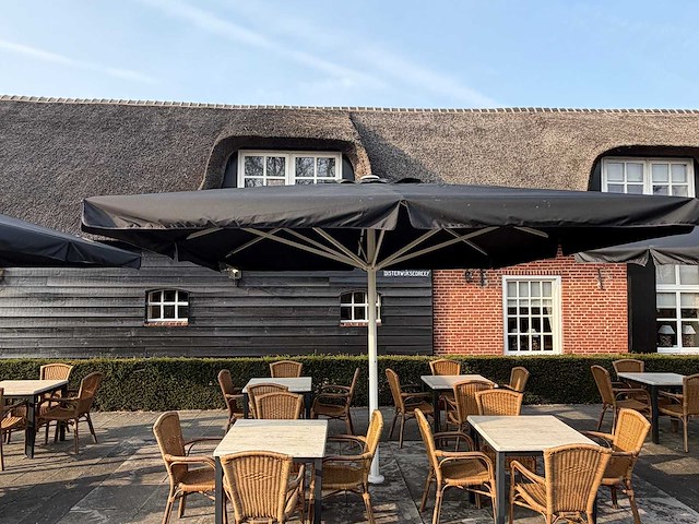 Sediamo horeca parasol 400x400 cm - afbeelding 1 van  2