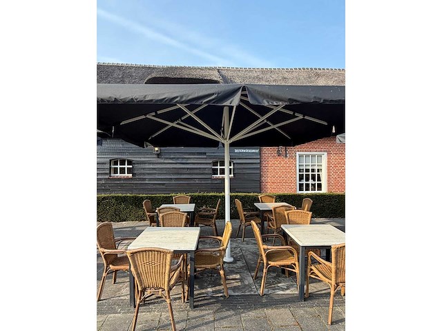 Sediamo horeca parasol 400x400 cm - afbeelding 2 van  2