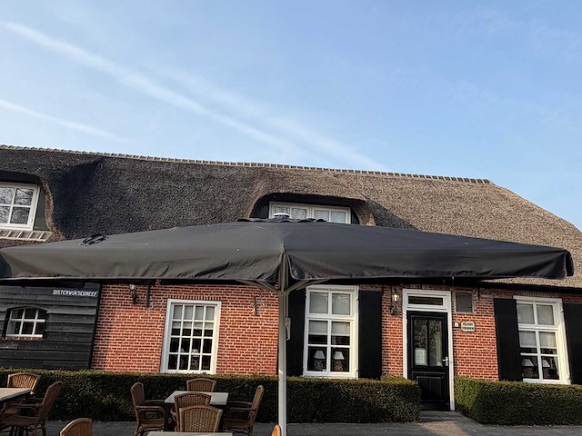 Sediamo horeca parasol 400x400 cm - afbeelding 1 van  6