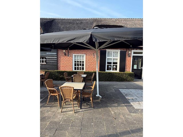 Sediamo horeca parasol 400x400 cm - afbeelding 3 van  6
