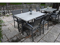 Sediamo terrasset bestaande uit 19 terrastafels en 76 terrasstoelen - afbeelding 3 van  6