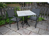 Sediamo terrasset bestaande uit 9 terrastafels en 36 terrasstoelen - afbeelding 1 van  8