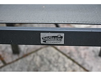 Sediamo terrasset bestaande uit 9 terrastafels en 36 terrasstoelen - afbeelding 5 van  8