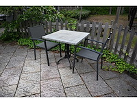 Sediamo terrasset bestaande uit 9 terrastafels en 36 terrasstoelen - afbeelding 7 van  8