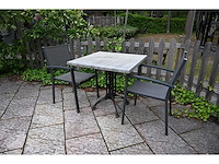 Sediamo terrasset bestaande uit 9 terrastafels en 36 terrasstoelen - afbeelding 8 van  8