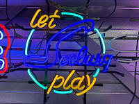 Seeburg glas neon decoratie - afbeelding 2 van  2