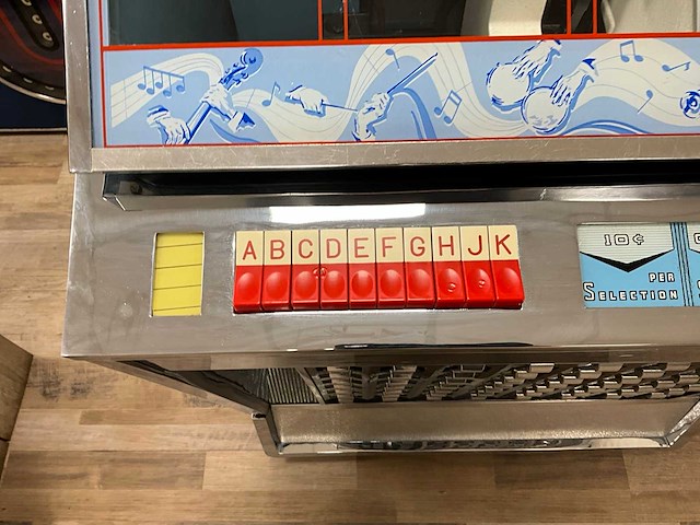 Seeburg stereophonic select-o-matic jukebox - afbeelding 4 van  10