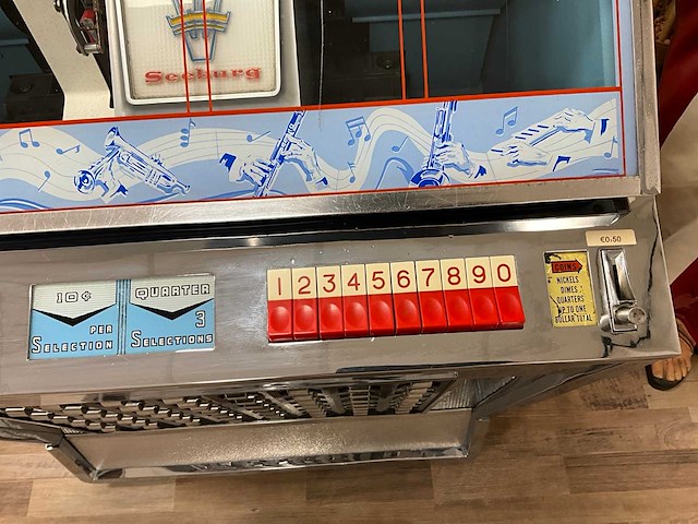 Seeburg stereophonic select-o-matic jukebox - afbeelding 5 van  10