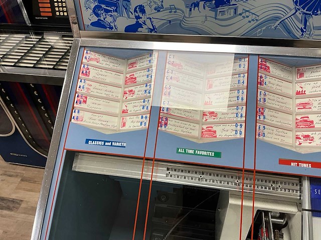 Seeburg stereophonic select-o-matic jukebox - afbeelding 7 van  10