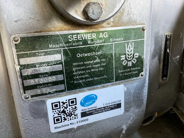 Seewer rondo aul 604 s uitrolmachine - afbeelding 2 van  2