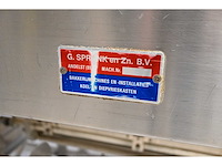 Seewer rondo sft 261 a rvs croissant uitrol snijtafel - afbeelding 2 van  12