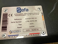 Sefa duplex v3 transferpers met diverse platen - afbeelding 2 van  6