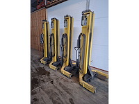 Sefac - vrachtwagen mobiele hefkolommen truck lift 4 st 6,5ton - afbeelding 8 van  11