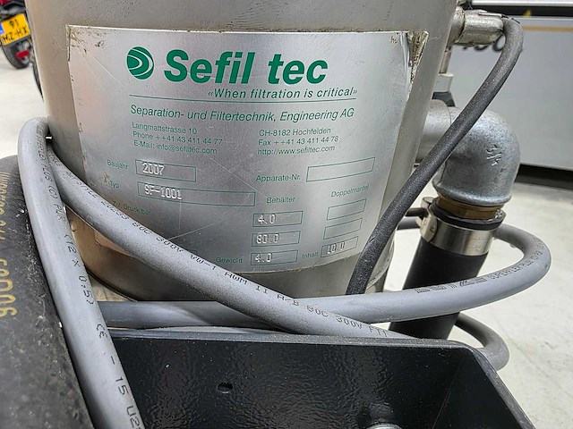 Sefil tec - 2007 - koelwater- filterinstallatie - afbeelding 3 van  7