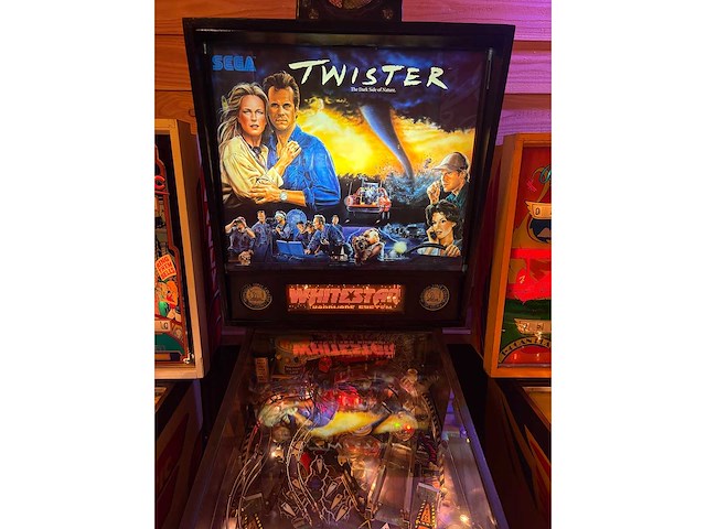 Sega - twister - flipperkast - afbeelding 5 van  11