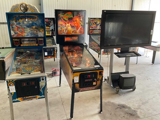 Sega pinball 10 th flipperkast - afbeelding 5 van  6