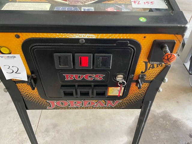 Sega pinball 10 th flipperkast - afbeelding 5 van  6