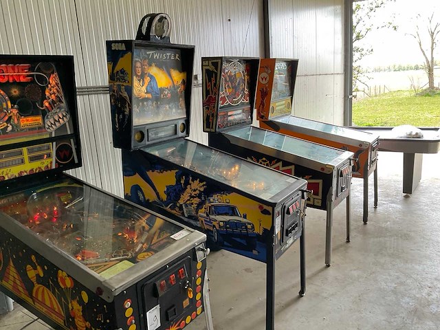 Sega pinball twister flipperkast - afbeelding 2 van  7