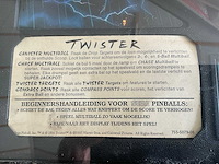 Sega pinball twister flipperkast - afbeelding 6 van  7