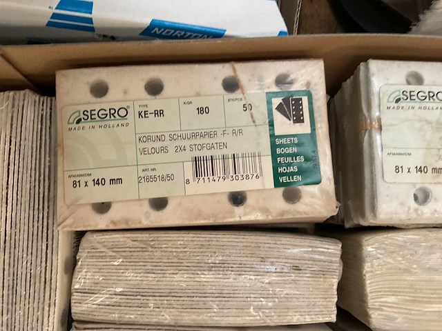 Segro schuurvellen 81x140 mm - afbeelding 2 van  2
