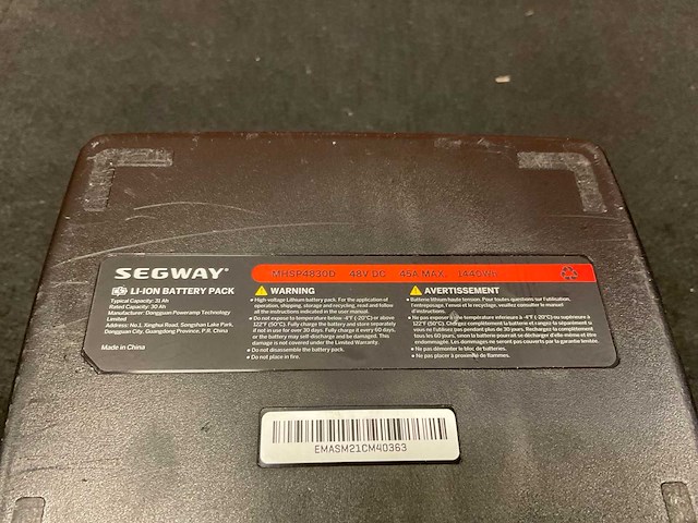 Segway 4830 li-ion battery pack - afbeelding 5 van  5