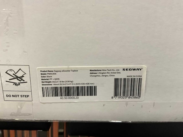 Segway pm01306 (black) topbox - afbeelding 14 van  21