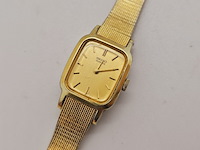 Seiko 2c20-5320 dameshorloge met goudkeurmerk - afbeelding 1 van  5