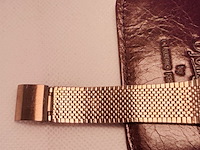 Seiko alba ''estate'' ovaal tank horloge met embossed wijzerplaat - afbeelding 5 van  9
