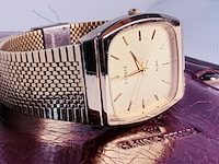 Seiko alba ''estate'' ovaal tank horloge met embossed wijzerplaat - afbeelding 7 van  9